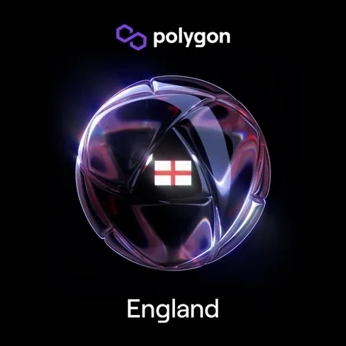 England Polygon Football Collectible