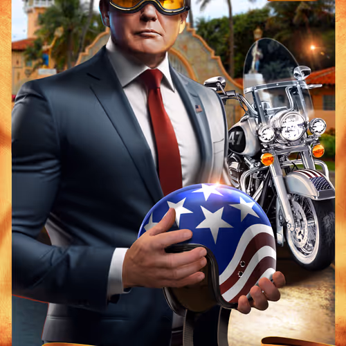 Trump Digital Trading Cards Mugshot Edition