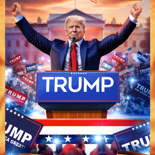 Trump Digital Trading Cards Mugshot Edition