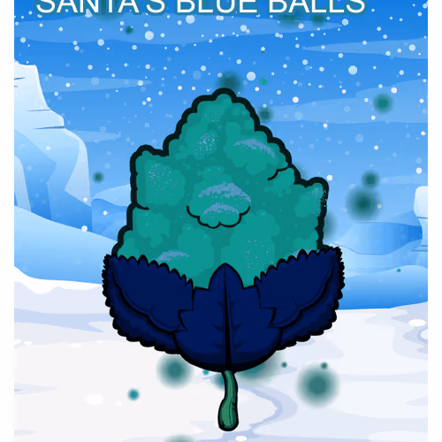 Santa's Blue Balls