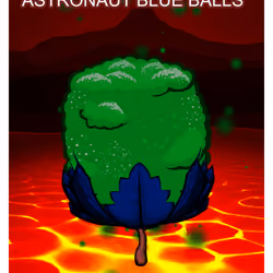 Astronaut Blue Balls