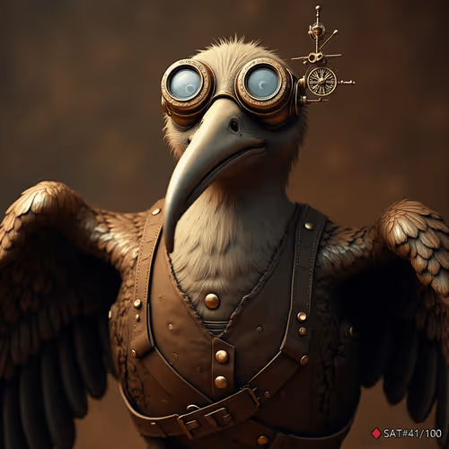 Steampunk Albatross
