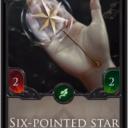 Six-pointed star