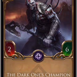 The Dark One's Champion
