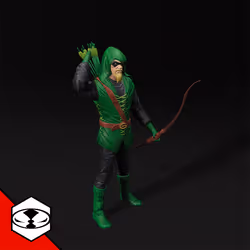 Green Arrow - Black Accent #725