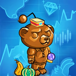 Bronze Buff Bear #1051