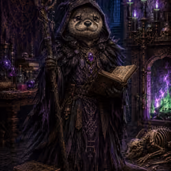 Mortimer Nightshade, Necromancer 