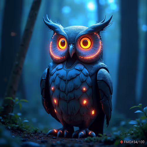 Future Mechanical Owl