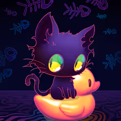 Gone Fishing - Neon #34