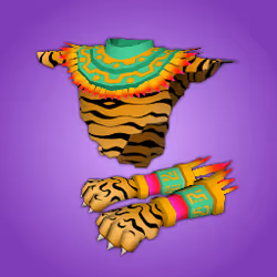 Tiger Warrior's Torso