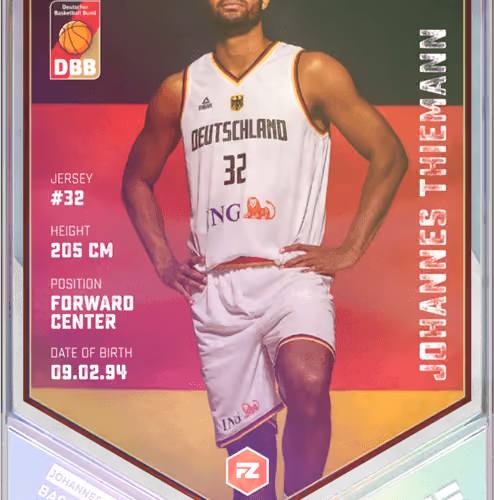 Special - Johannes Thiemann - Euro 2022 - 2022 Squad - Men's National Team - 2022 - [1/1]