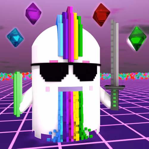 Rainbow Gerbe in Verse