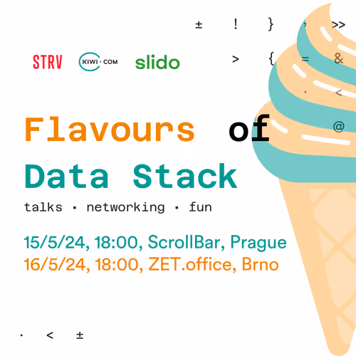 Flavours of data stack – Prague