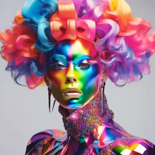 Rainbow Colored