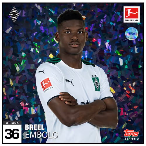 Breel Embolo Bmg Motion Rainbow Refractor S2 13  1