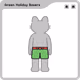 Green Holiday Boxers
