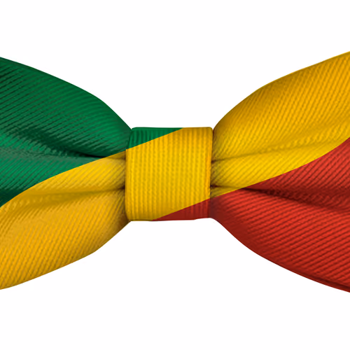 Republic of Congo Flag Bow Tie #141