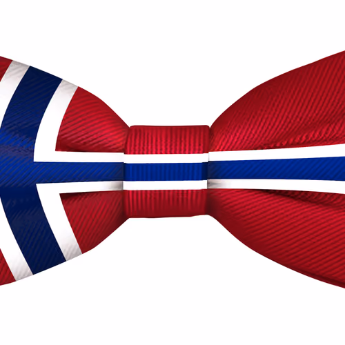 Norway Flag Bow Tie #127