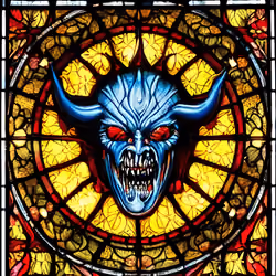 Corrupt stained glass #9