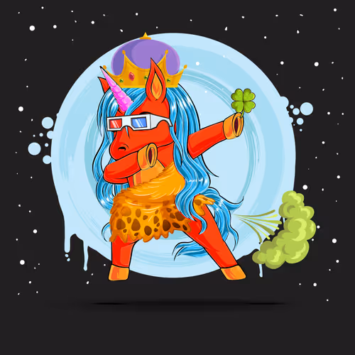 The Funny Unicorn NFT #352