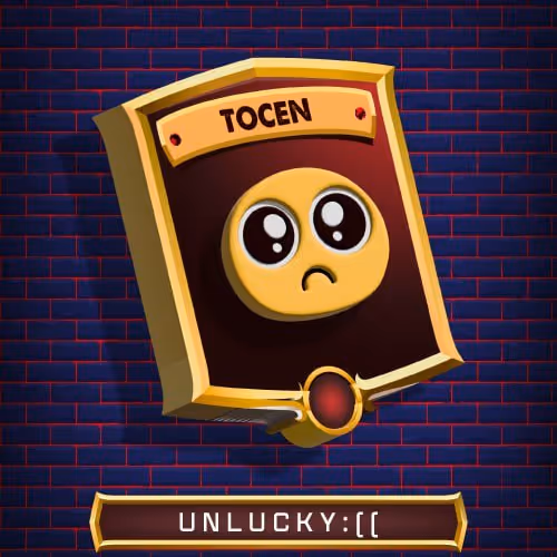 You're not lucky!