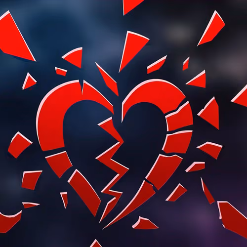 Shattered heart