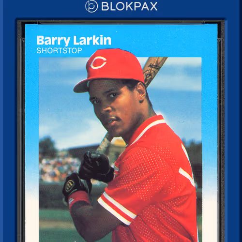1987 Fleer Glossy Barry Larkin - PSA 10 (Cert: 23768237)