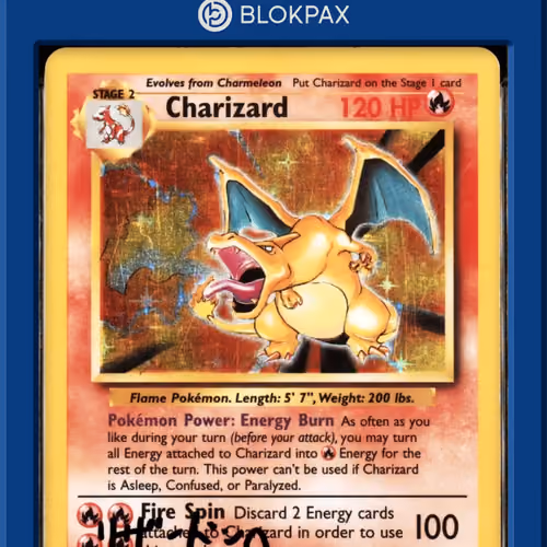 1999 Pokémon Charizard #4 - PSA/DNA Authentic (Cert: 68293270)