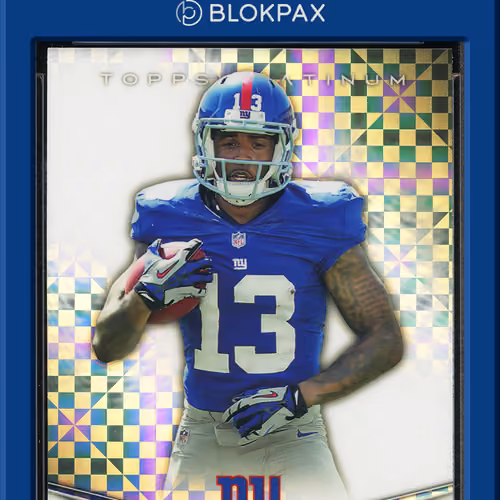 2014 Topps Platinum Odell Beckham Jr. - PSA 10 (Cert: 28525561)