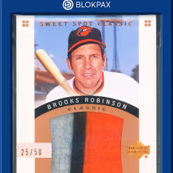 2005 Upper Deck Brooks Robinson #RO - BGS 9 (Cert: 8582877)