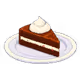 Chocolate cream cake