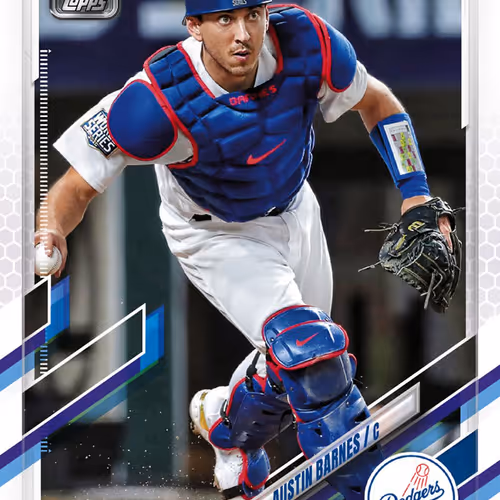 Los Angeles Dodgers R Austin Barnes C Base Stati 1