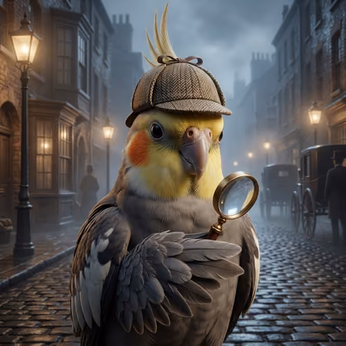 Detective Cockatiel