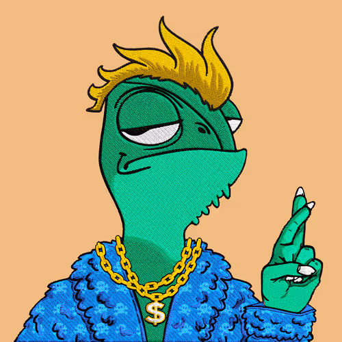 Bored Reptiloid Punk #4975 759/4975
