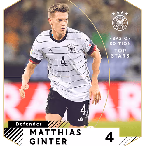 Legendary - Matthias Ginter - Basic - Top Stars - Men's National Team - 2021 - [45/100]