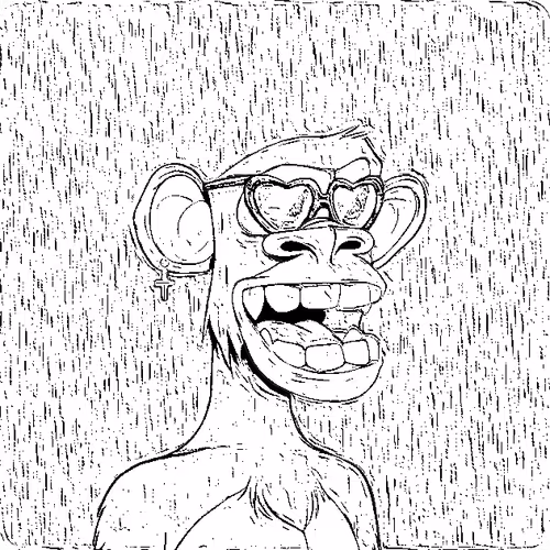 Sketchy Ape #8131