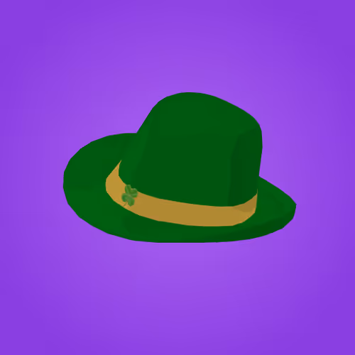 St Patrick's Day Fedora