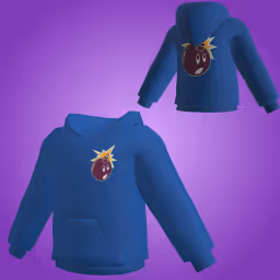 Adam Bomb Pullover Cobalt Blue