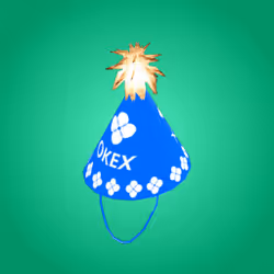 Okex Party Hat