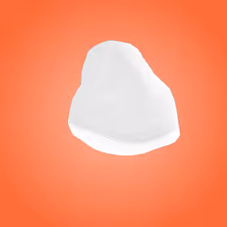 White santa hat