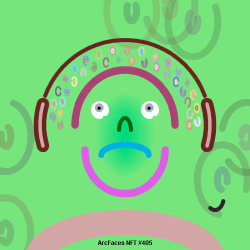 Polygon ArcFaces JavaScript NFT #405