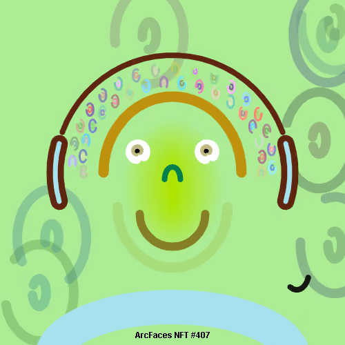 Polygon ArcFaces JavaScript NFT #407