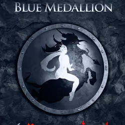 Moon Maid Blue Medallion #537