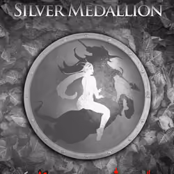Moon Maid Silver Medallion #422