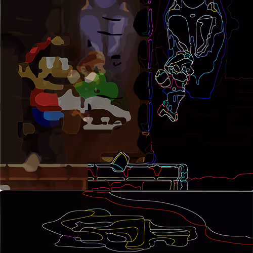 Super Mario Bros Nfts Illustrated by MoonGames