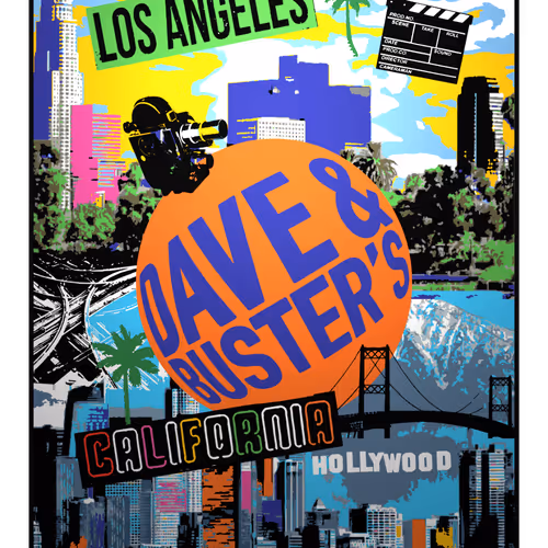 Los Angeles, CA Pop Art Edition No. 1397