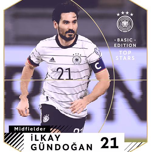 Legendary - İlkay Gündoğan - Basic - Top Stars - Men's National Team - 2021 - [97/100]
