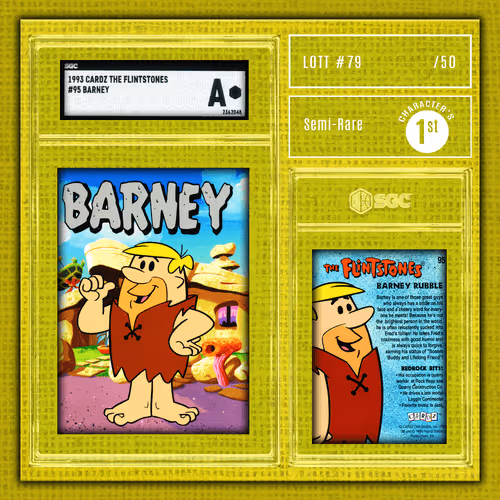 Barney Rubble - (1993 Cardz - The Flintstones SGC A)