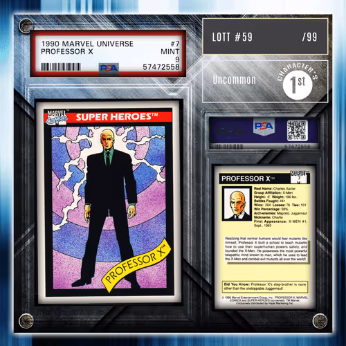 Professor X - (1990 Marvel PSA 9)