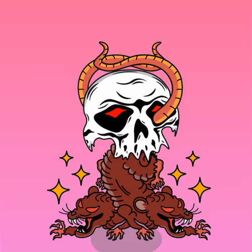 Skull On Rats By Rylar X Reddit Collectible Avatar